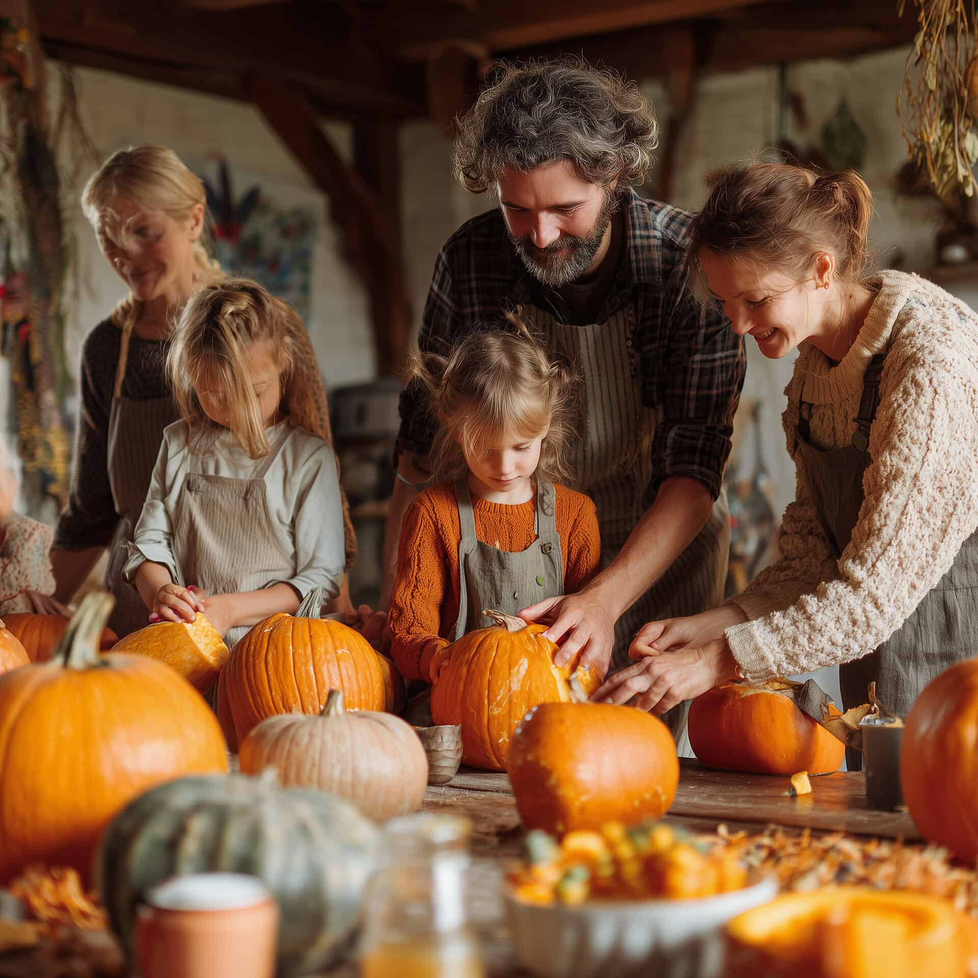 Kürbisschnitzen – Spass für Gross & Klein